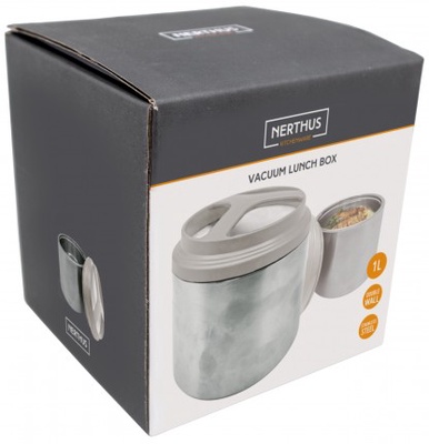 Termo de Solidos de Doble Pared de acero Inoxidable 1 litro